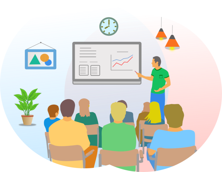 image of group at a meeting